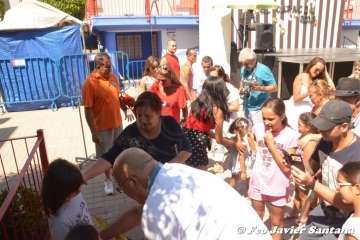 Espectáculo de aves exóticas de Paco Pluma en El Caracol (Foto Francisco Javier Santana)